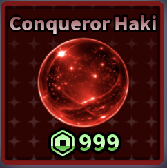 Conqueror Haki Gamepass - Sailor Piece