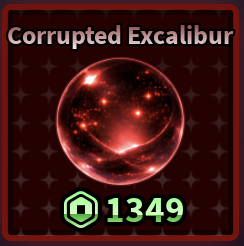 Corrupted Excalibur - Sailor Piece