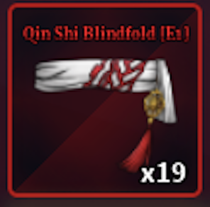 Qin Shi Blindfold - Sailor Piece