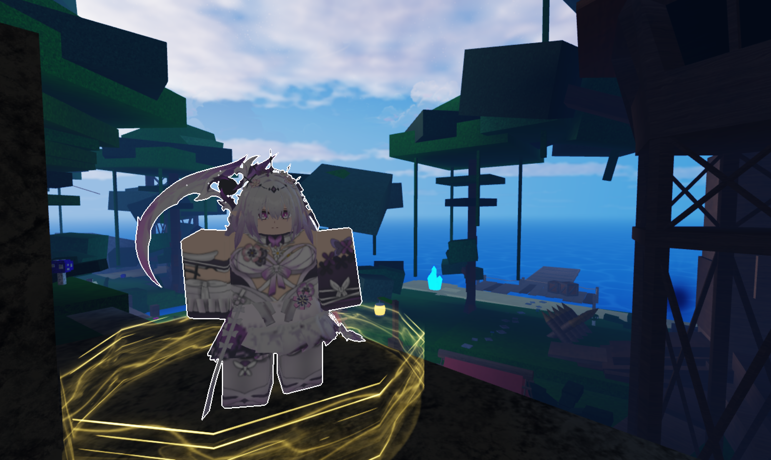 In-game screenshot showing the Monkey Boss Guide NPC