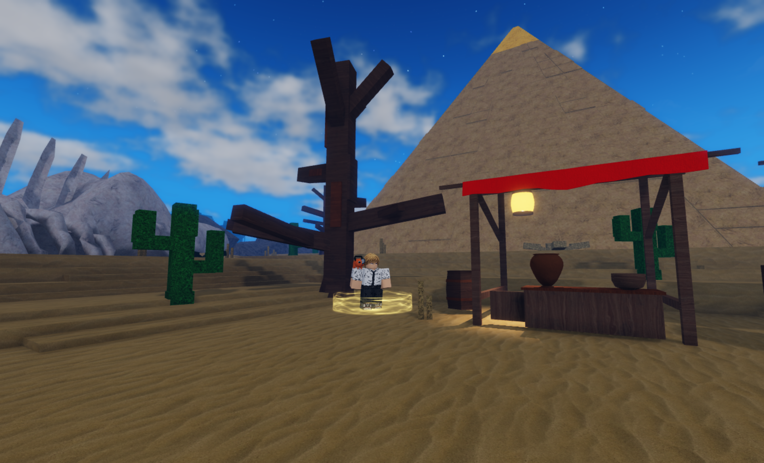 Guide NPC location for Desert Bandit Boss quest